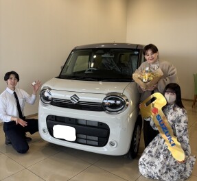 【祝ご納車】運転が怖くても～スマイルスマイルッ！！